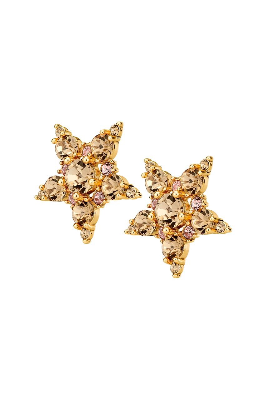 Dyrberg Kern Dyrberg/Kern Gemini Earring, Color: Golden, Onesize, Women