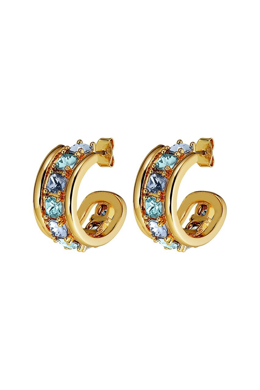Dyrberg Kern Dyrberg/Kern Helen Earring, Color: Gold/Blue, Onesize, Women