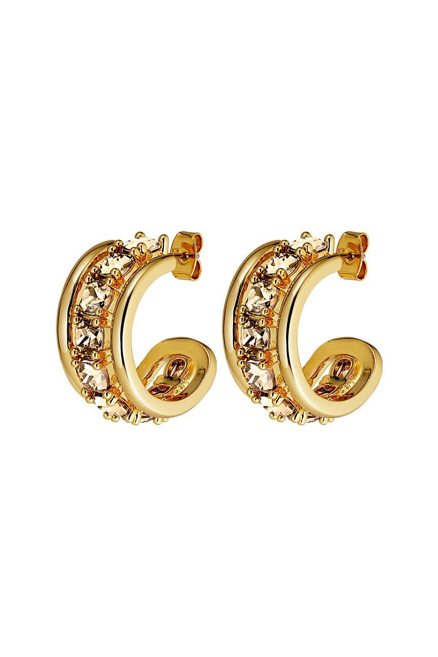 Dyrberg Kern Dyrberg/Kern Helen Earring, Color: Golden, Onesize, Women