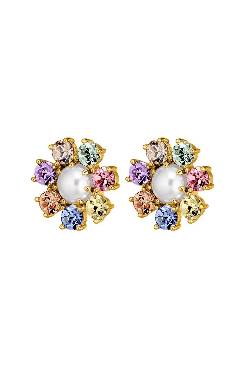 Dyrberg Kern Dyrberg/Kern Aubra Earring, Color: Gold, Pastel, Onesize, Women