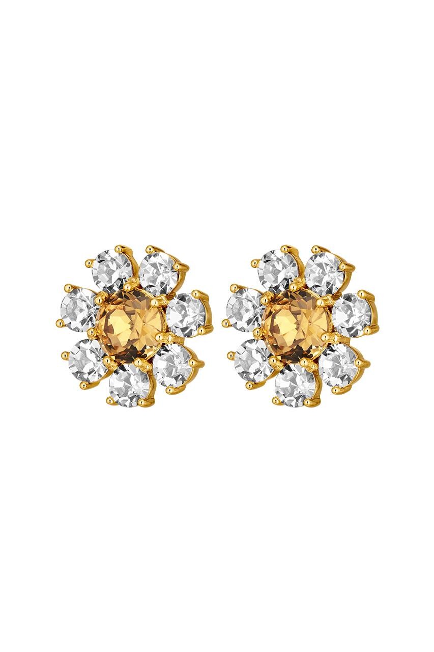 Dyrberg Kern Dyrberg/Kern Aubra Earring, Color: Golden, Onesize, Women