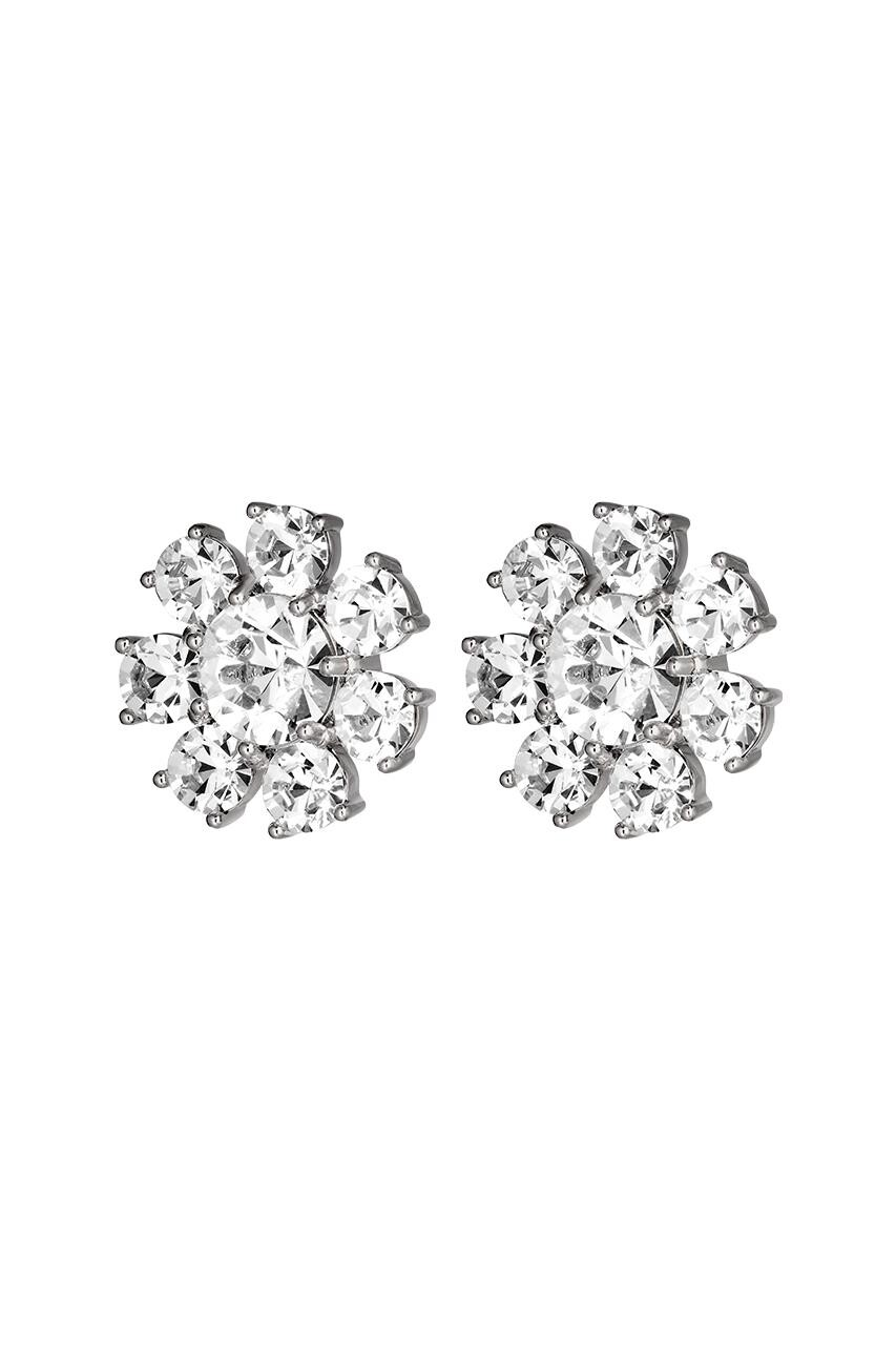Dyrberg Kern Dyrberg/Kern Aubra Earring, Color: Silver/Crystal, Onesize, Women