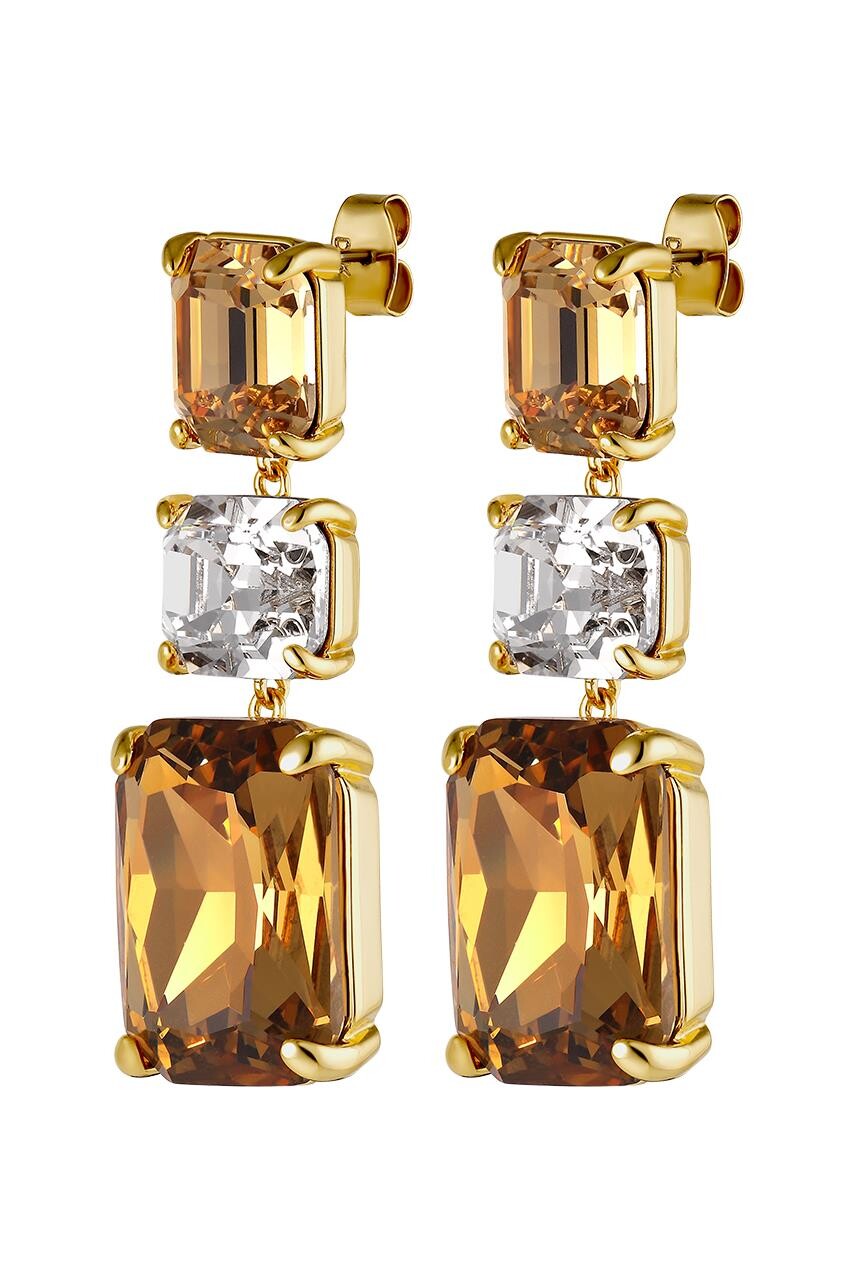 Dyrberg Kern Dyrberg/Kern Esmara Earring, Color: Golden, Onesize, Women