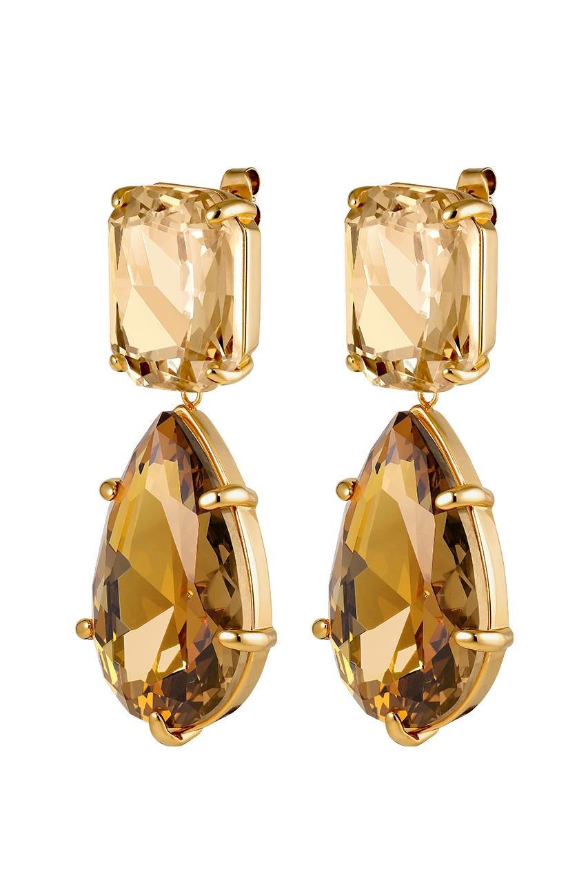 Dyrberg Kern Dyrberg/Kern Golari Earring, Color: Golden, Onesize, Women