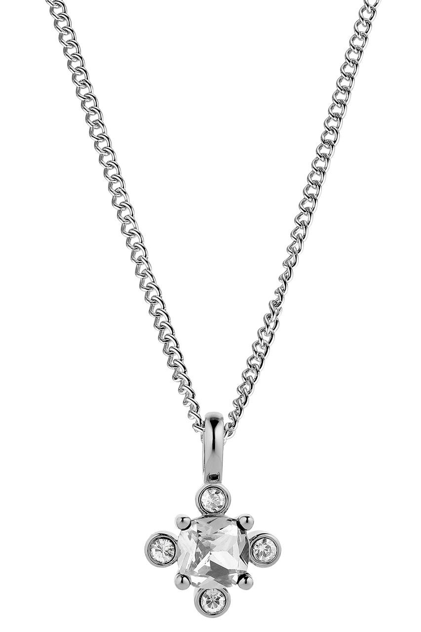 Dyrberg Kern Dyrberg/Kern Rimini Necklace, Color: Silver/Crystal, Onesize, Women