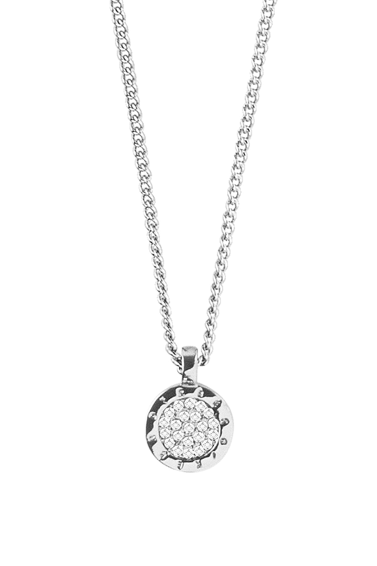 Dyrberg Kern Dyrberg/Kern Alia Necklace, Color: Silver/Crystal, Onesize, Women