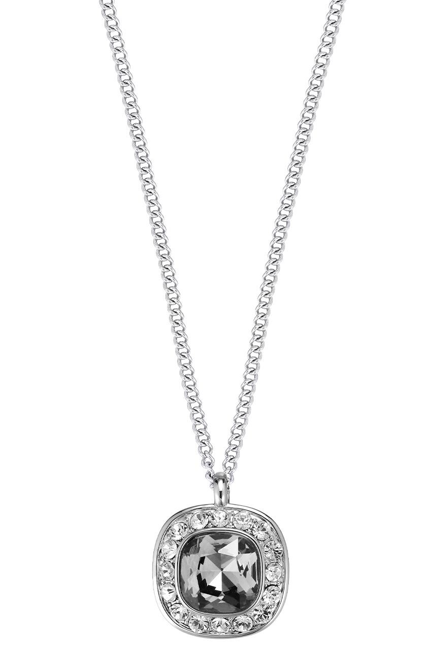 Dyrberg Kern Dyrberg/Kern Kelly Necklace, Color: Silver/Grey, Onesize, Women