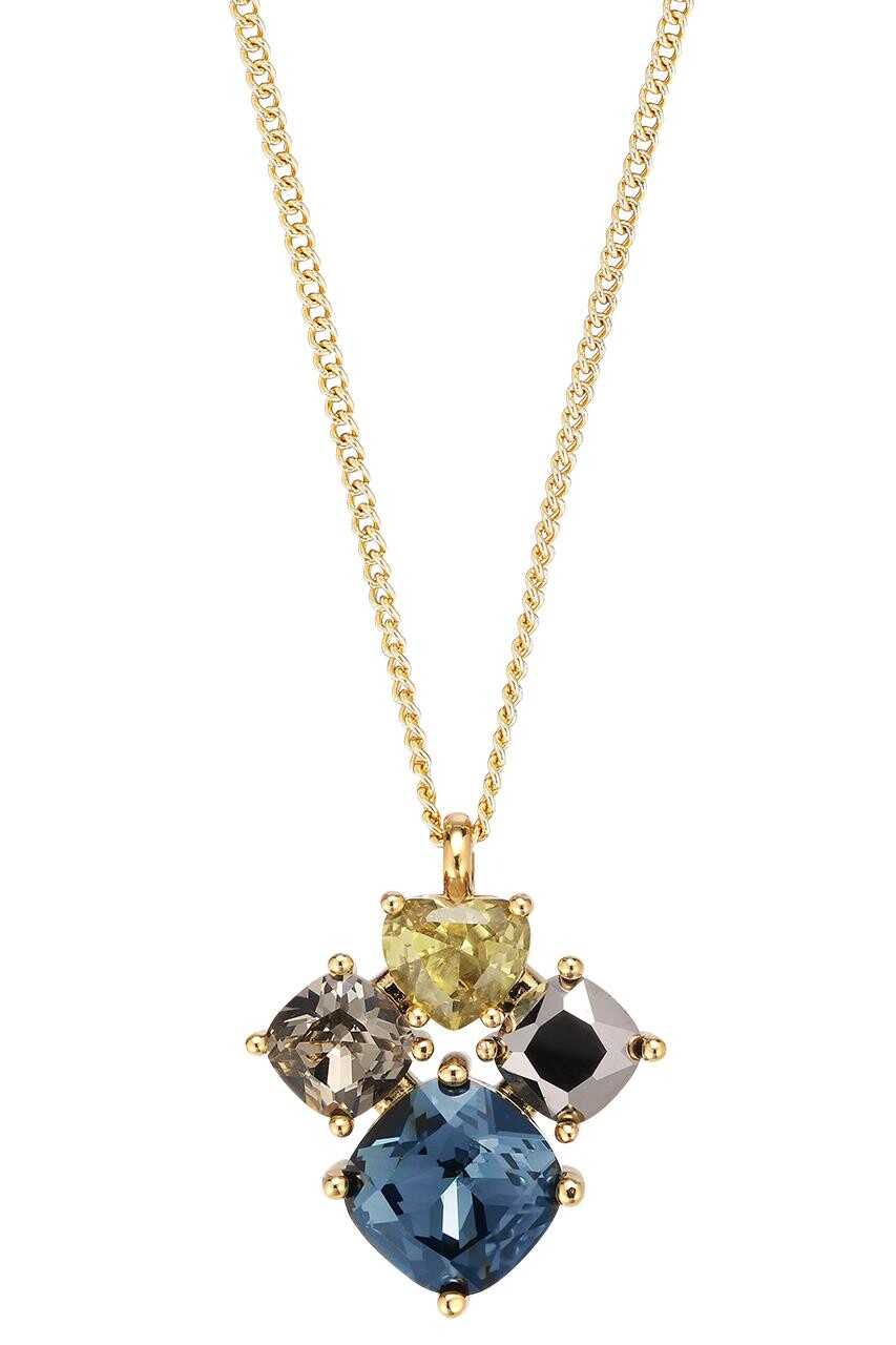 Dyrberg Kern Dyrberg/Kern Masika Necklace, Color: Gold/Blue, Onesize, Women