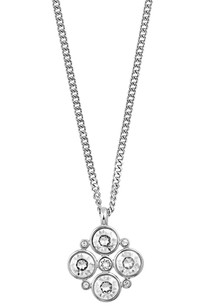 Dyrberg Kern Dyrberg/Kern Maude Necklace, Color: Silver/Crystal, Onesize, Women
