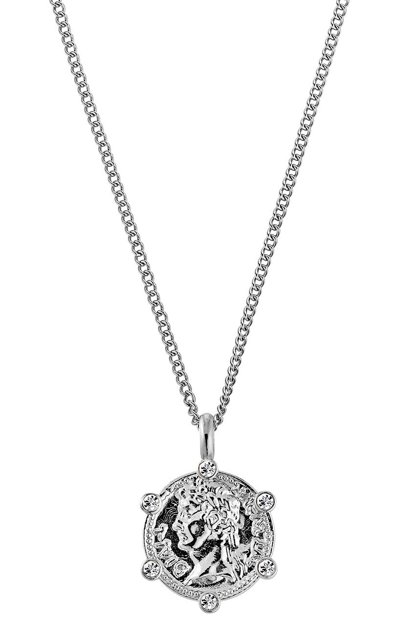 Dyrberg Kern Dyrberg/Kern Siena Necklace, Color: Silver/Crystal, Onesize, Women