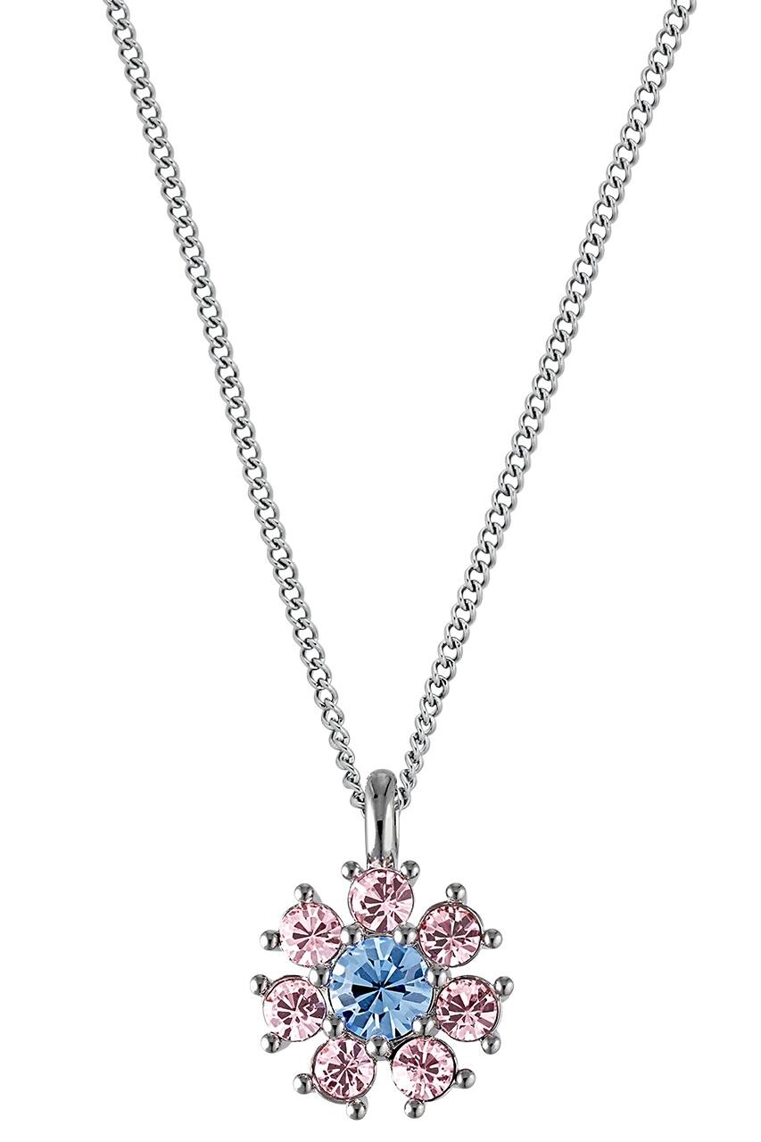 Dyrberg Kern Dyrberg/Kern Delise Necklace, Color: Silver/Blue, Onesize, Women