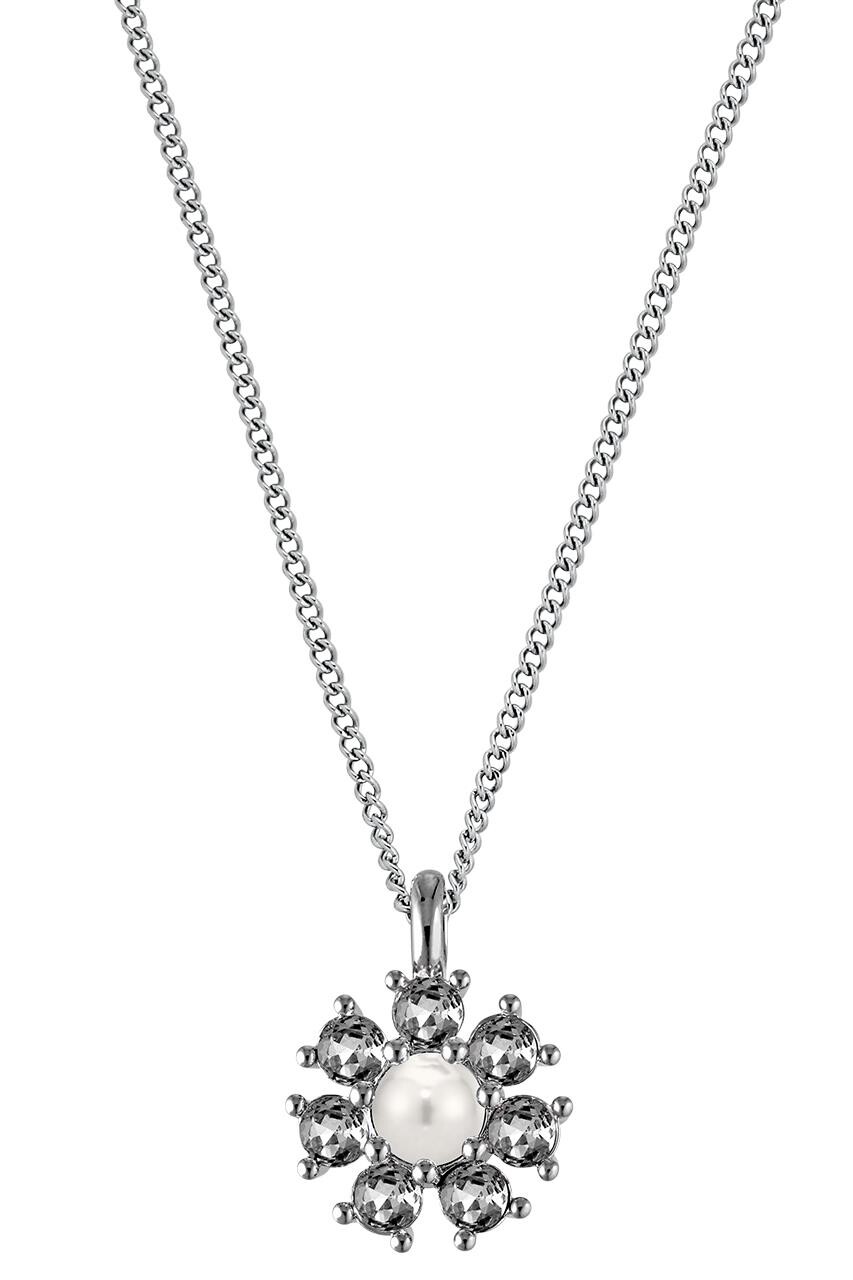 Dyrberg Kern Dyrberg/Kern Delise Necklace, Color: Silver/Grey, Onesize, Women