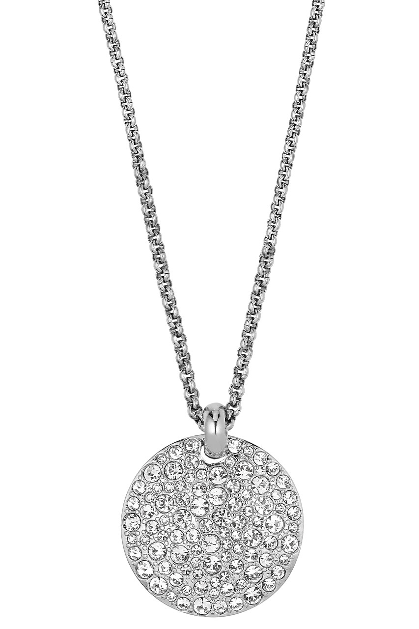 Dyrberg Kern Dyrberg/Kern Barlette Necklace, Color: Silver/Crystal, Onesize, Women