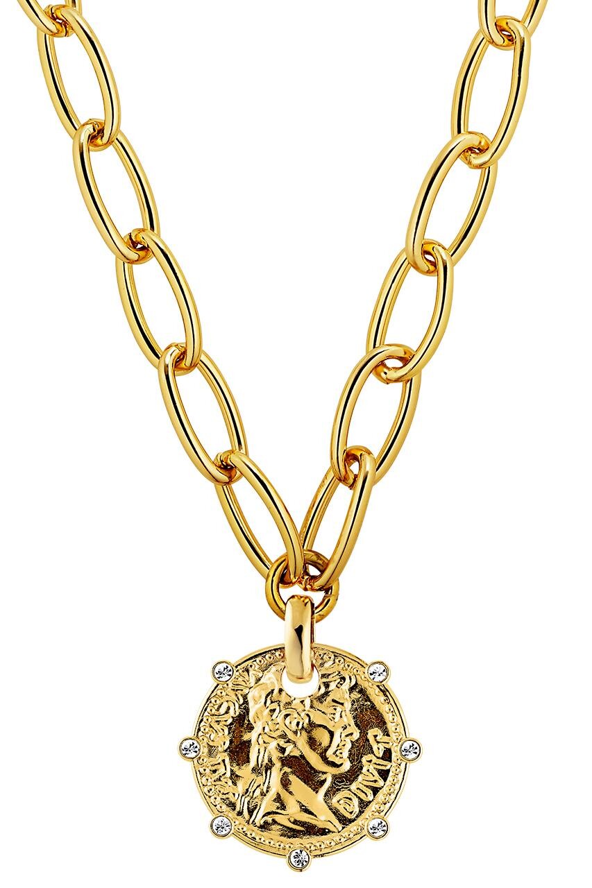 Dyrberg Kern Dyrberg/Kern Jenni Necklace, Color: Gold/Crystal, Onesize, Women