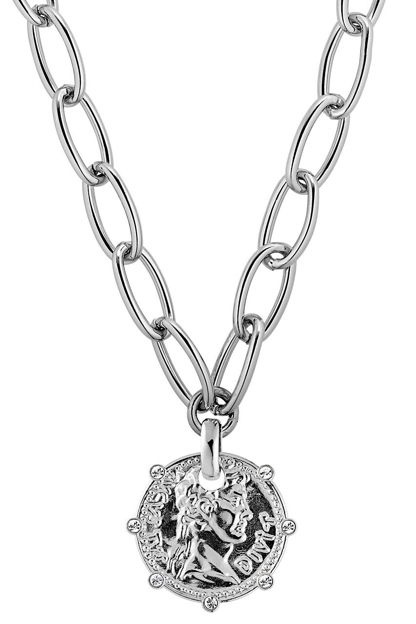 Dyrberg Kern Dyrberg/Kern Jenni Necklace, Color: Silver/Crystal, Onesize, Women