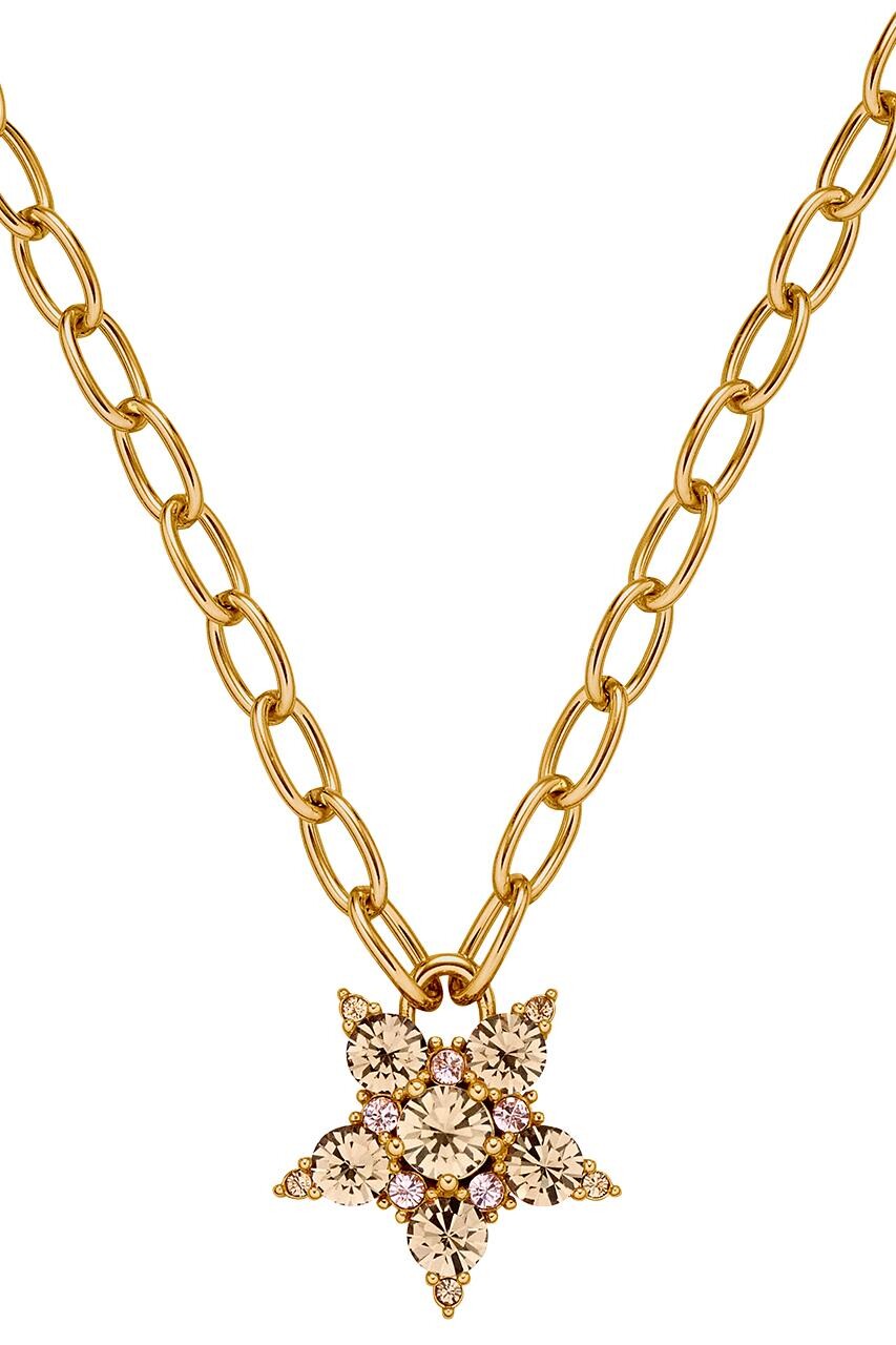 Dyrberg Kern Dyrberg/Kern Sagitta Necklace, Color: Golden, Onesize, Women