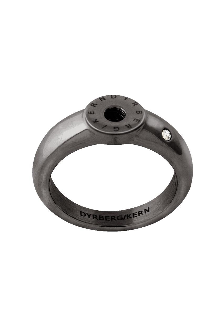 Dyrberg Kern Dyrberg/Kern Ring , Color: Metal, Crystal, I/, Women