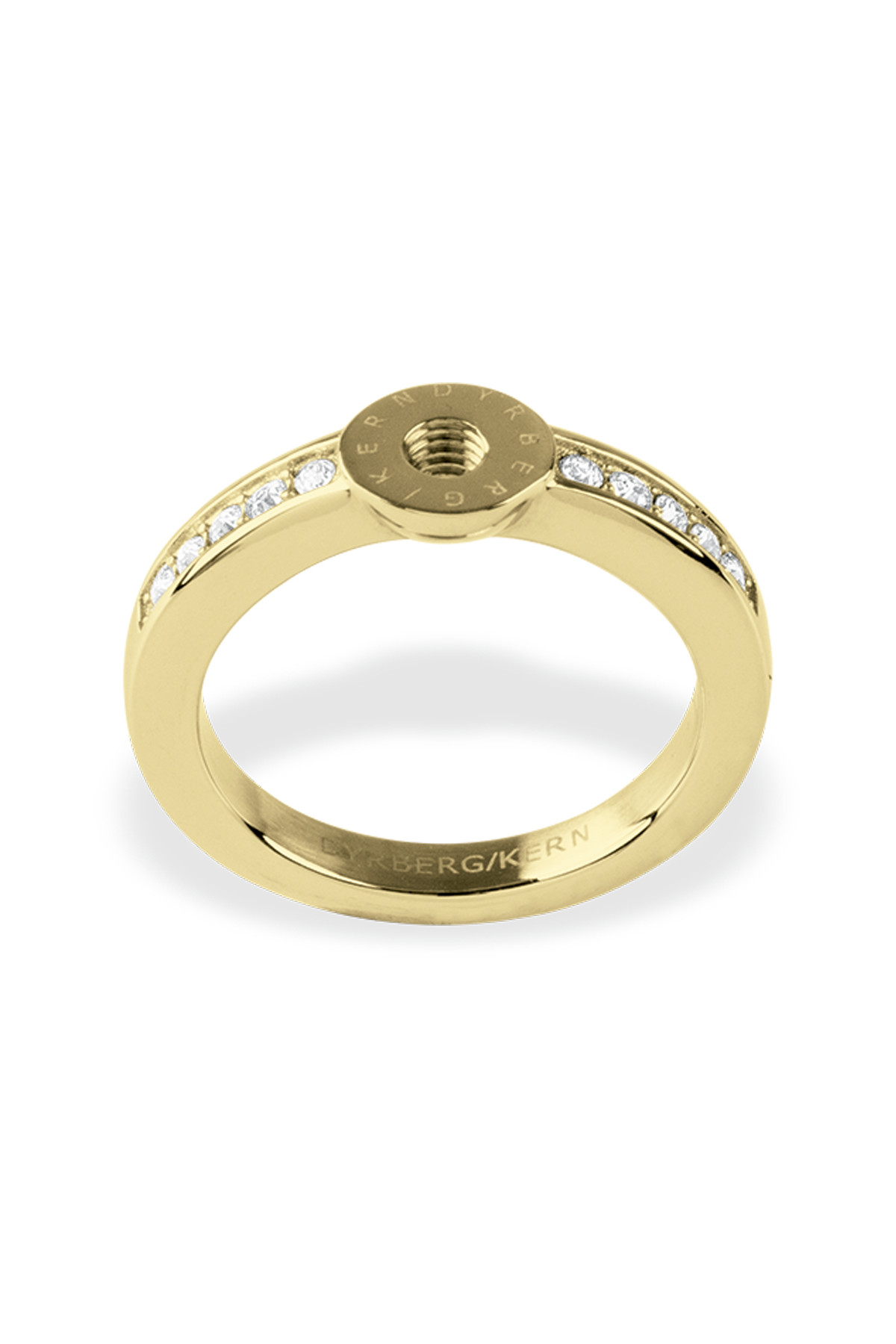 Dyrberg Kern Dyrberg/Kern Ring Ring, Color: Gold/Crystal, I/, Women