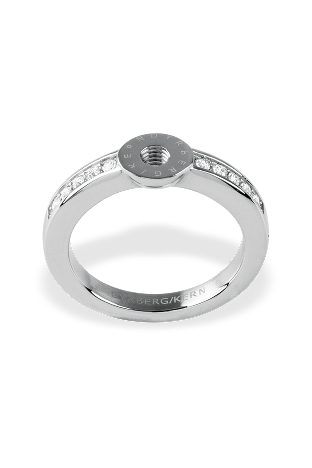 Dyrberg Kern Dyrberg/Kern Ring Ring, Color: Silver/Crystal, I/, Women