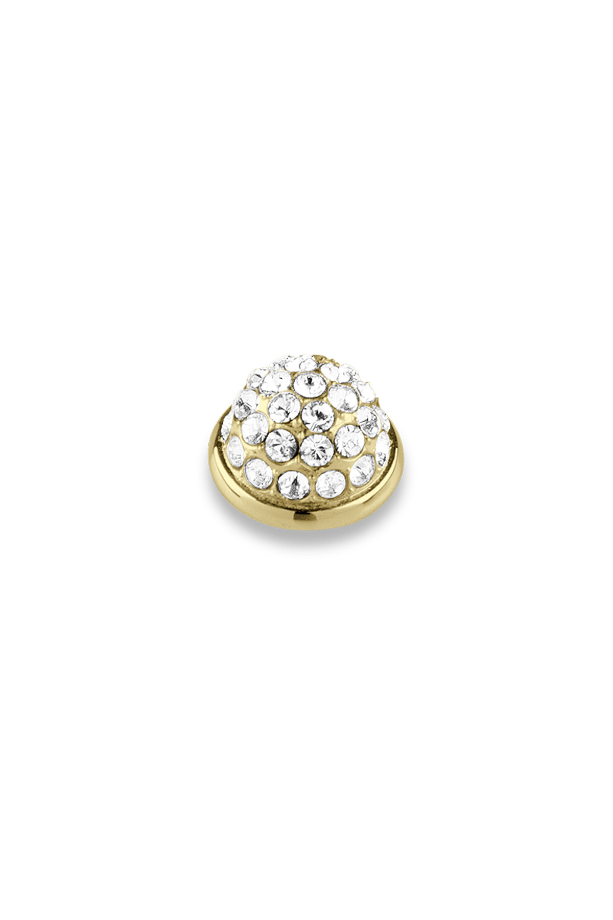 Dyrberg Kern Dyrberg/Kern Calm Topping, Color: Gold/Crystal, Onesize, Women