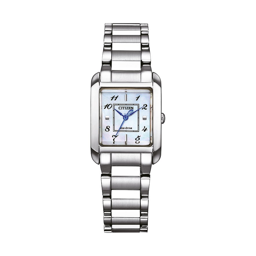 Citizen Solarhorloge Polshorloge, dameshorloge, roestvrijstalen armband, saffierglas