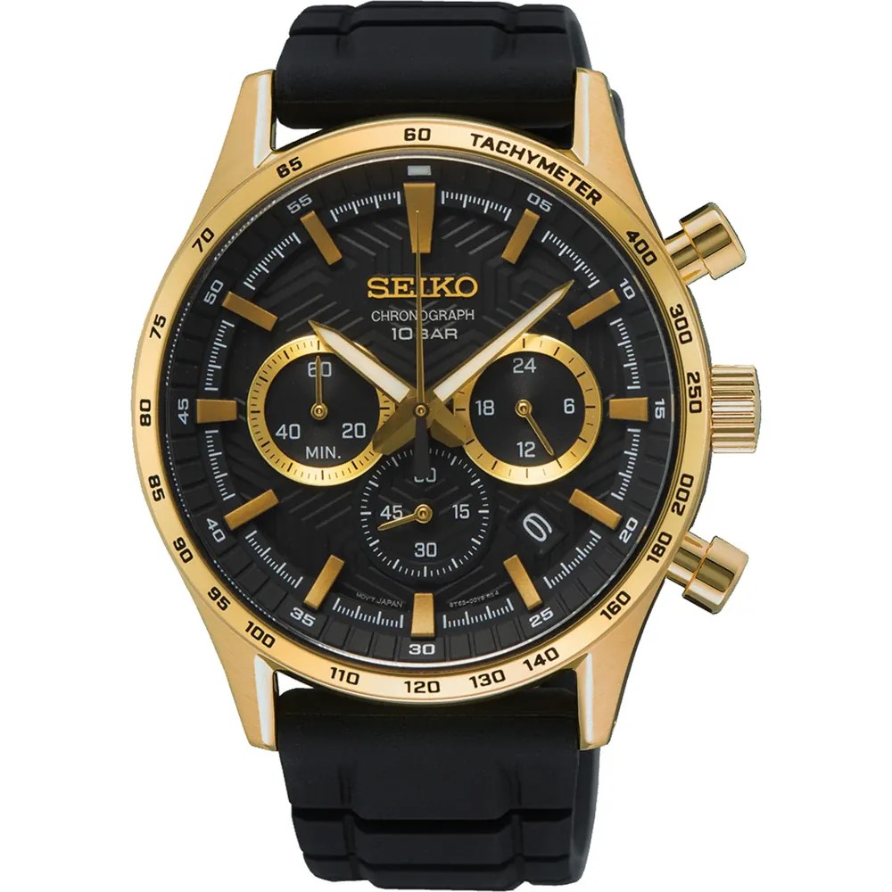 Seiko basics quartz chronograaf