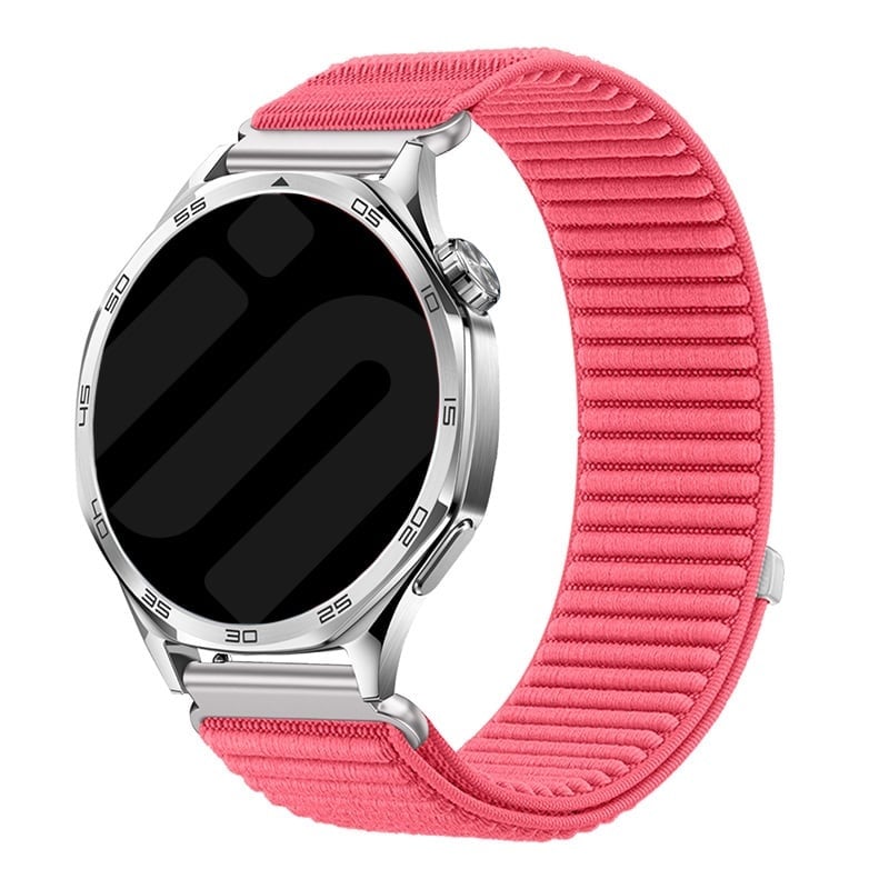 Strap-it Withings Steel HR - 36mm wave nylon band (watermeloen)