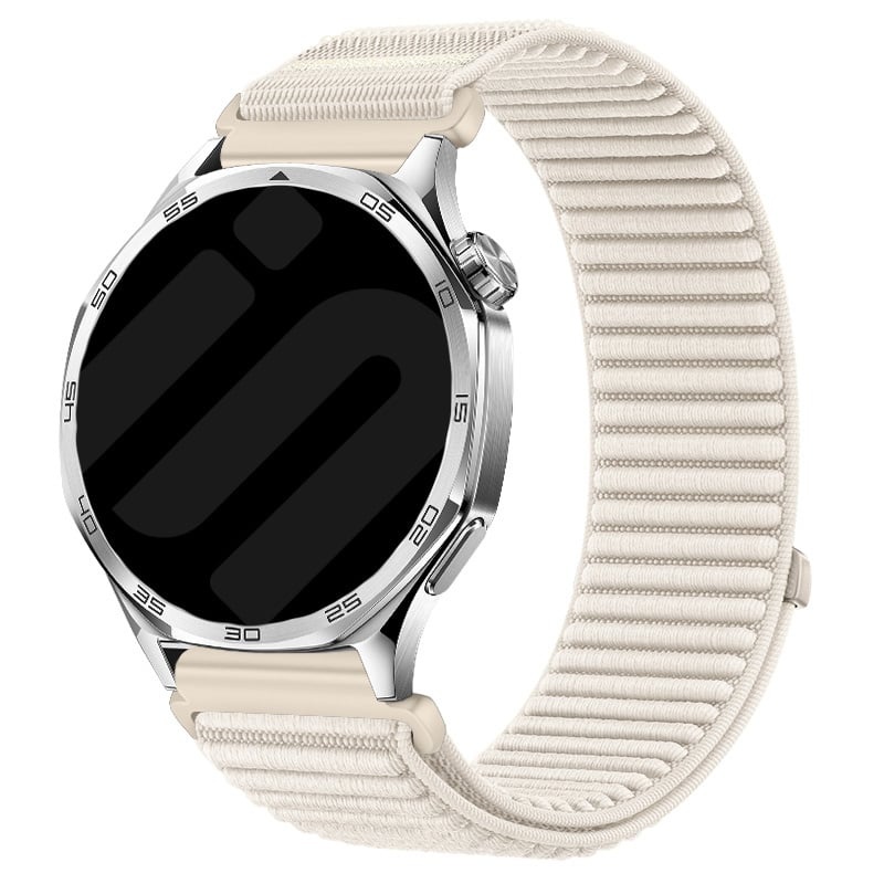 Strap-it Xiaomi Amazfit GTS wave nylon band (sterrenlicht)