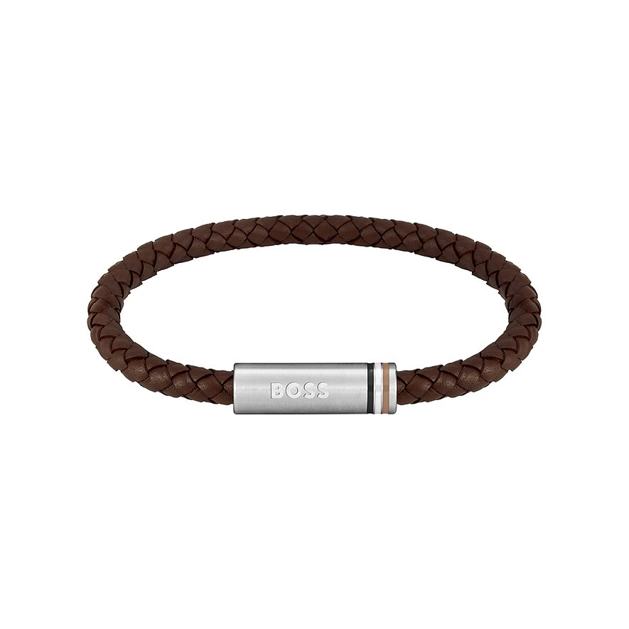 Boss Leren armband ARES SINGLE, 1580623, 1580624