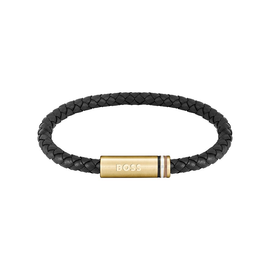 Boss Leren armband ARES SINGLE, 1580623, 1580624