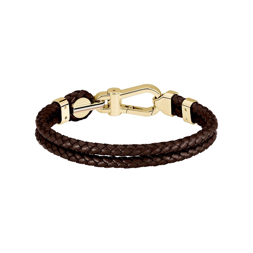 Boss Leren armband ARES PRIME, 1580699M, 1580700M