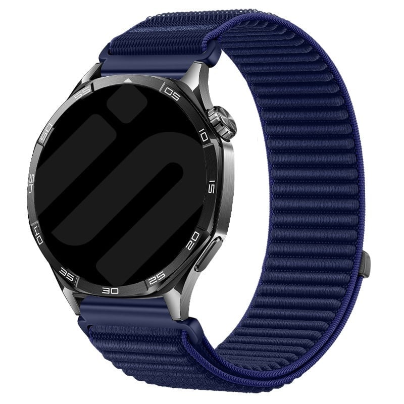 Strap-it Xiaomi Watch 2 wave nylon band (donkerblauw)