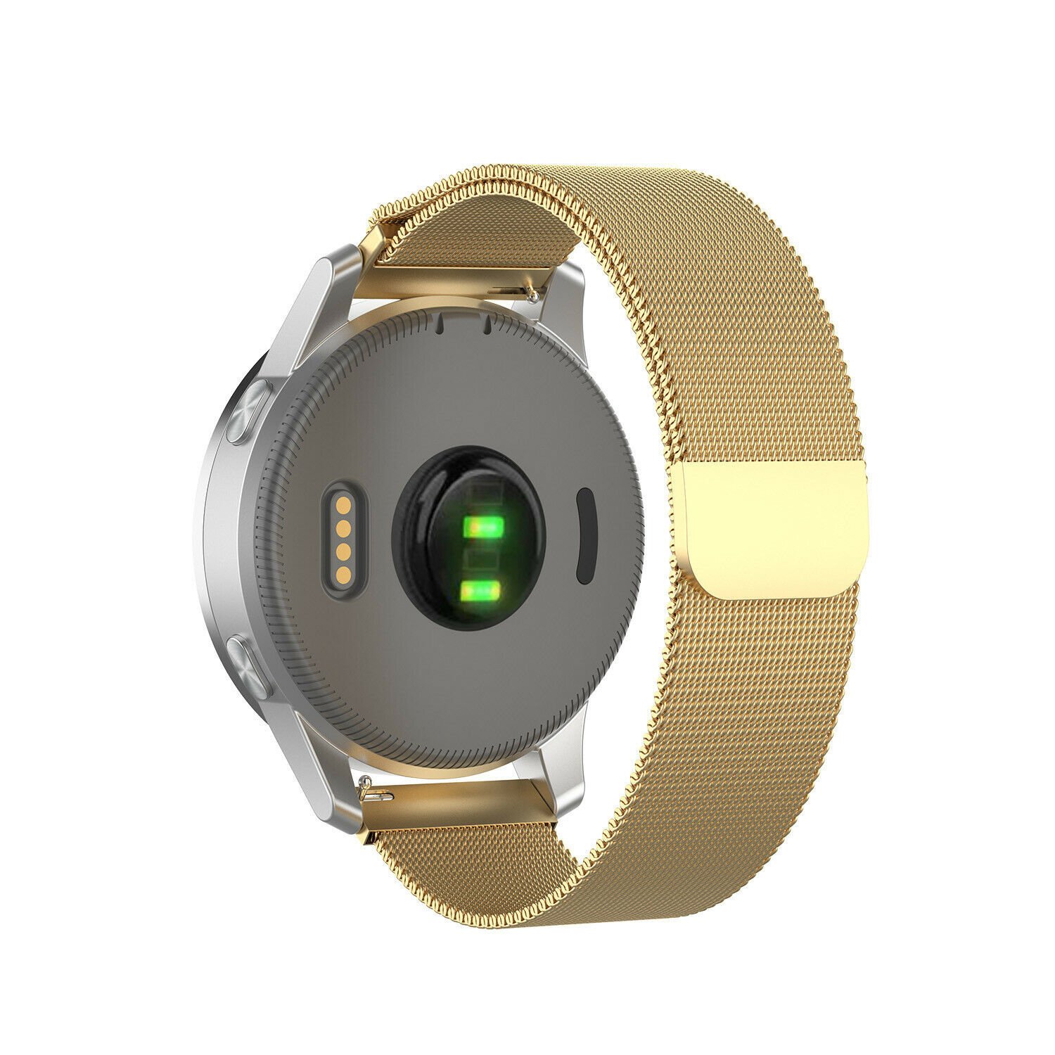 Strap-it OnePlus Watch 3 - 43mm Milanese band (goud)