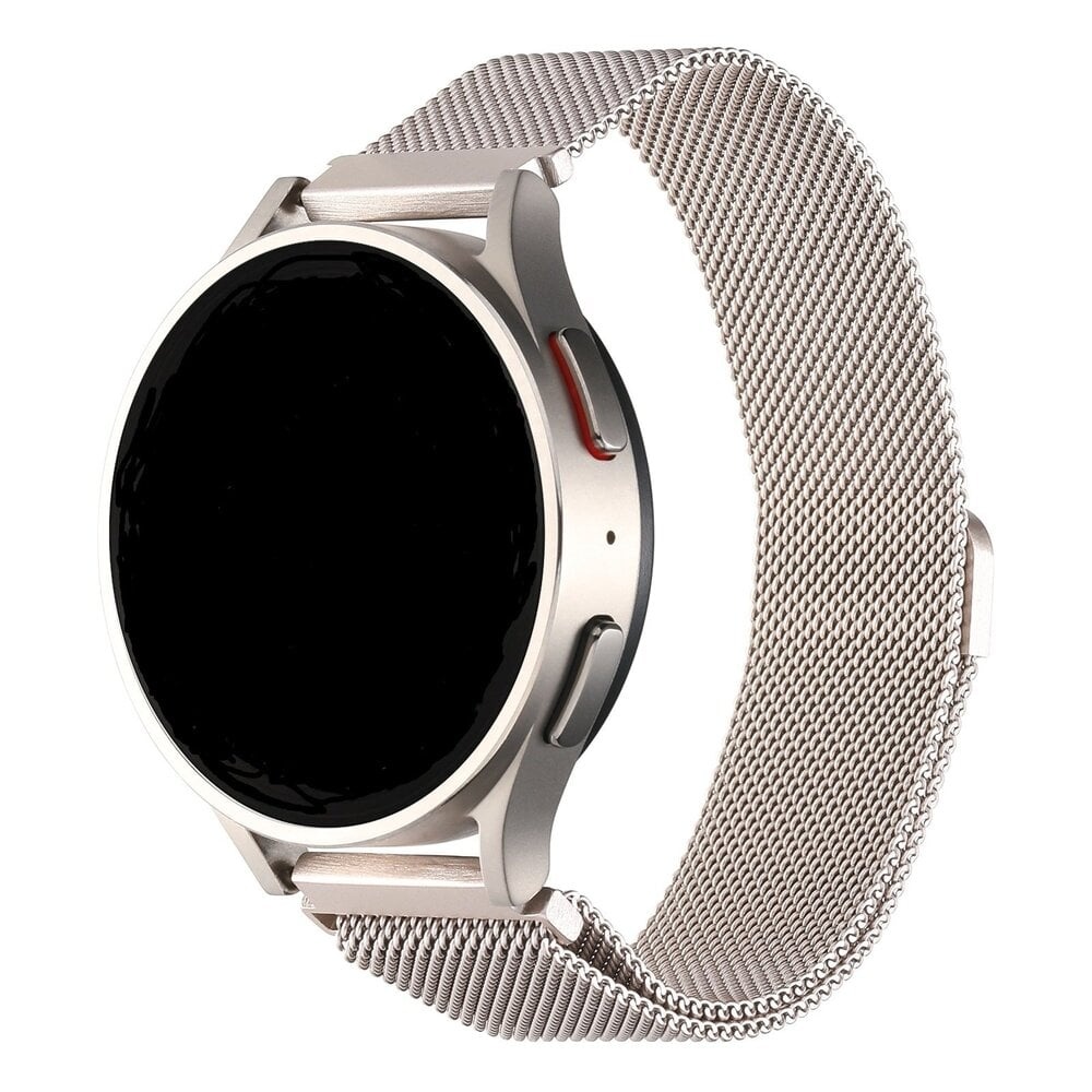 Strap-it OnePlus Watch 3 - 43mm Milanese band (sterrenlicht)