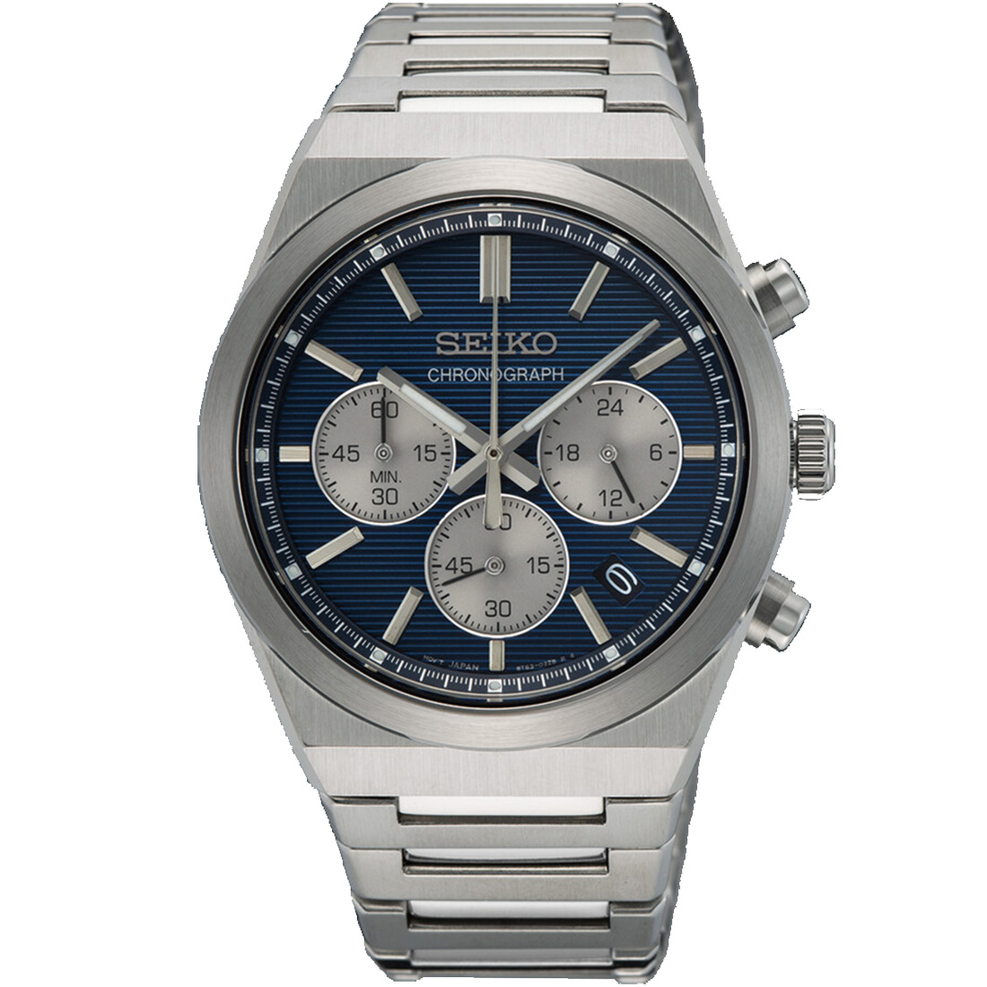 Seiko basics quartz chronograaf ssb453p1