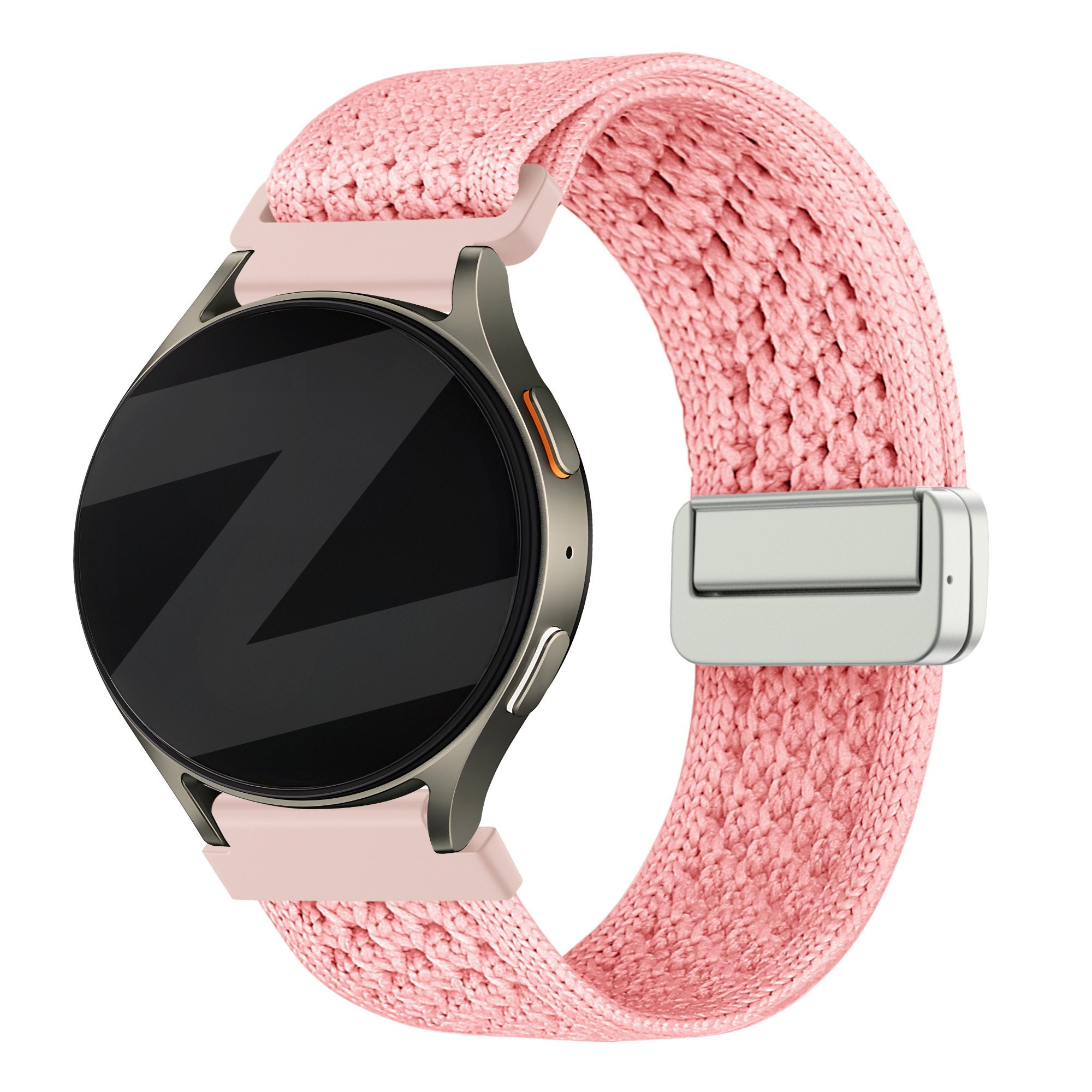 Bandz Amazfit GTS 2 vintage nylon band (roze)