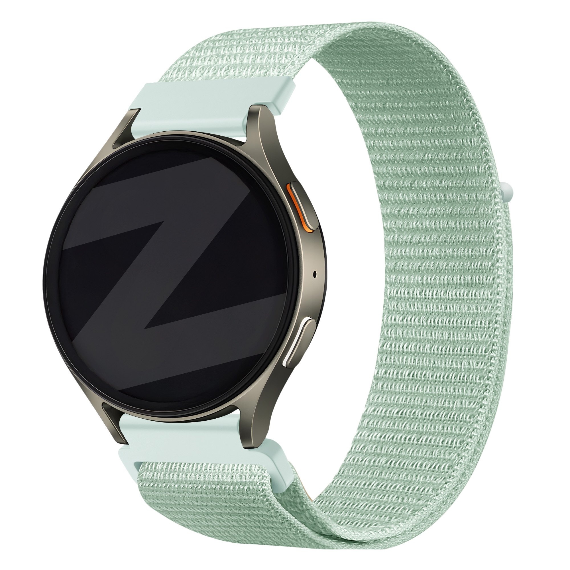 Bandz Amazfit GTS 2 nylon band 'Easy fit' (lichtgroen)