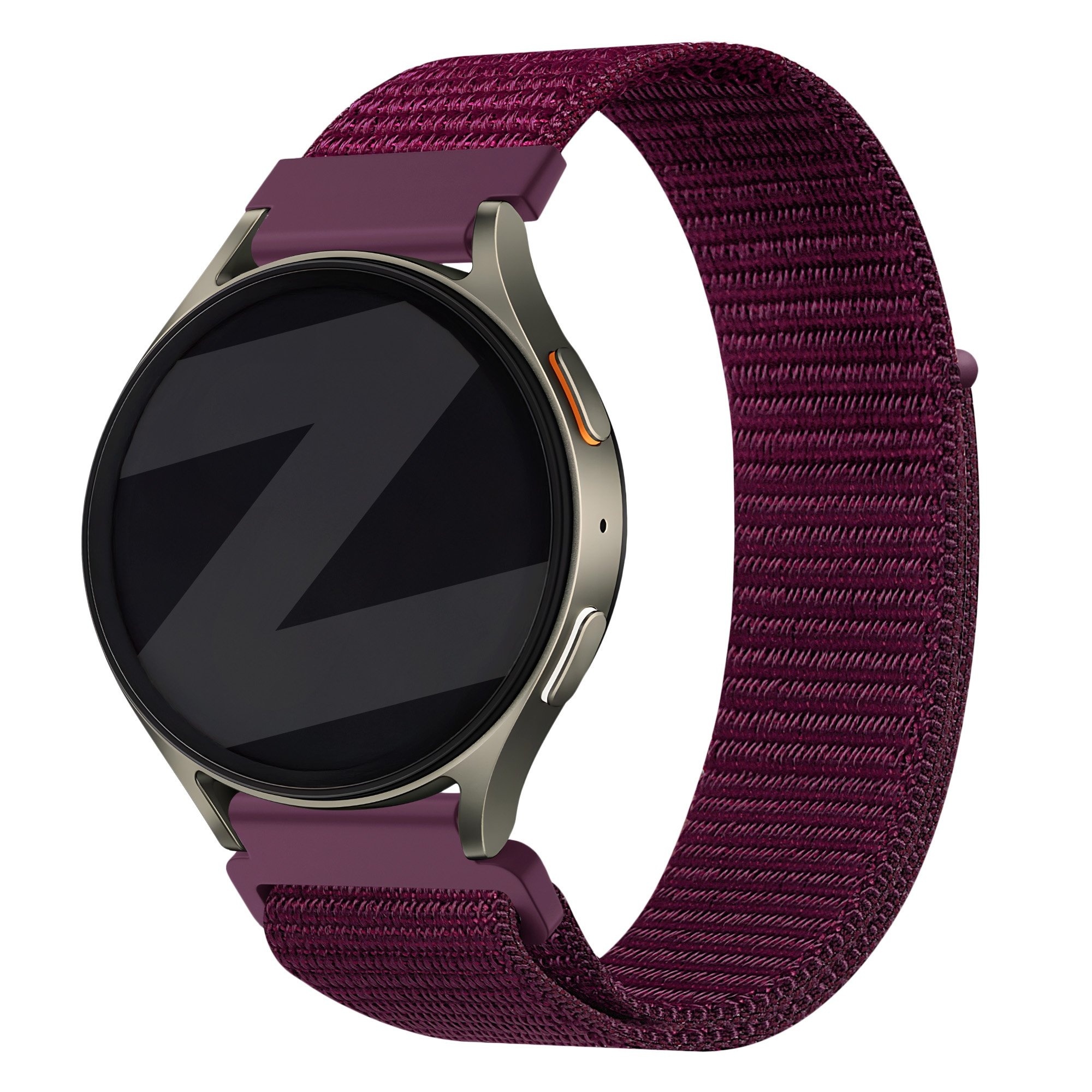 Bandz OnePlus Watch 3 - 43mm nylon band 'Easy fit' (plum)