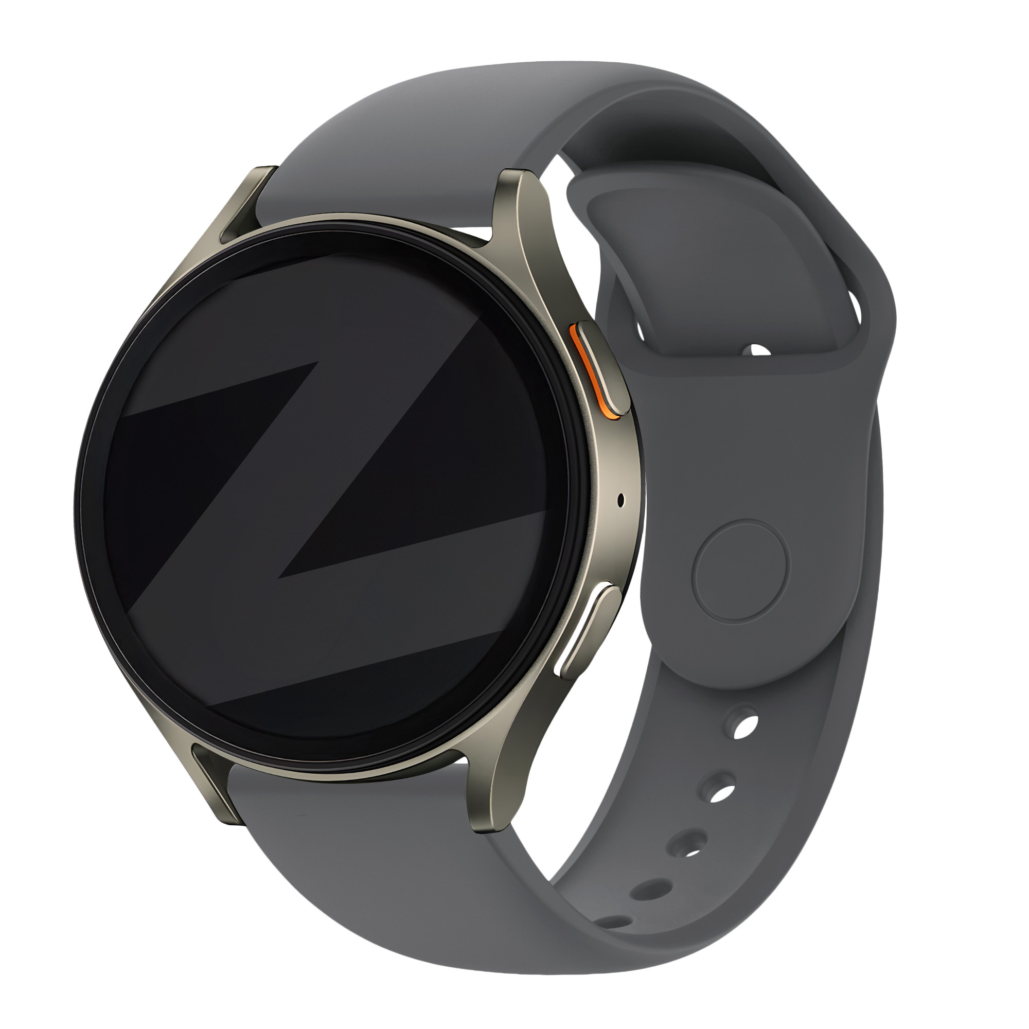 Bandz universeel 20mm sport band 'Easy fit' (grijs)