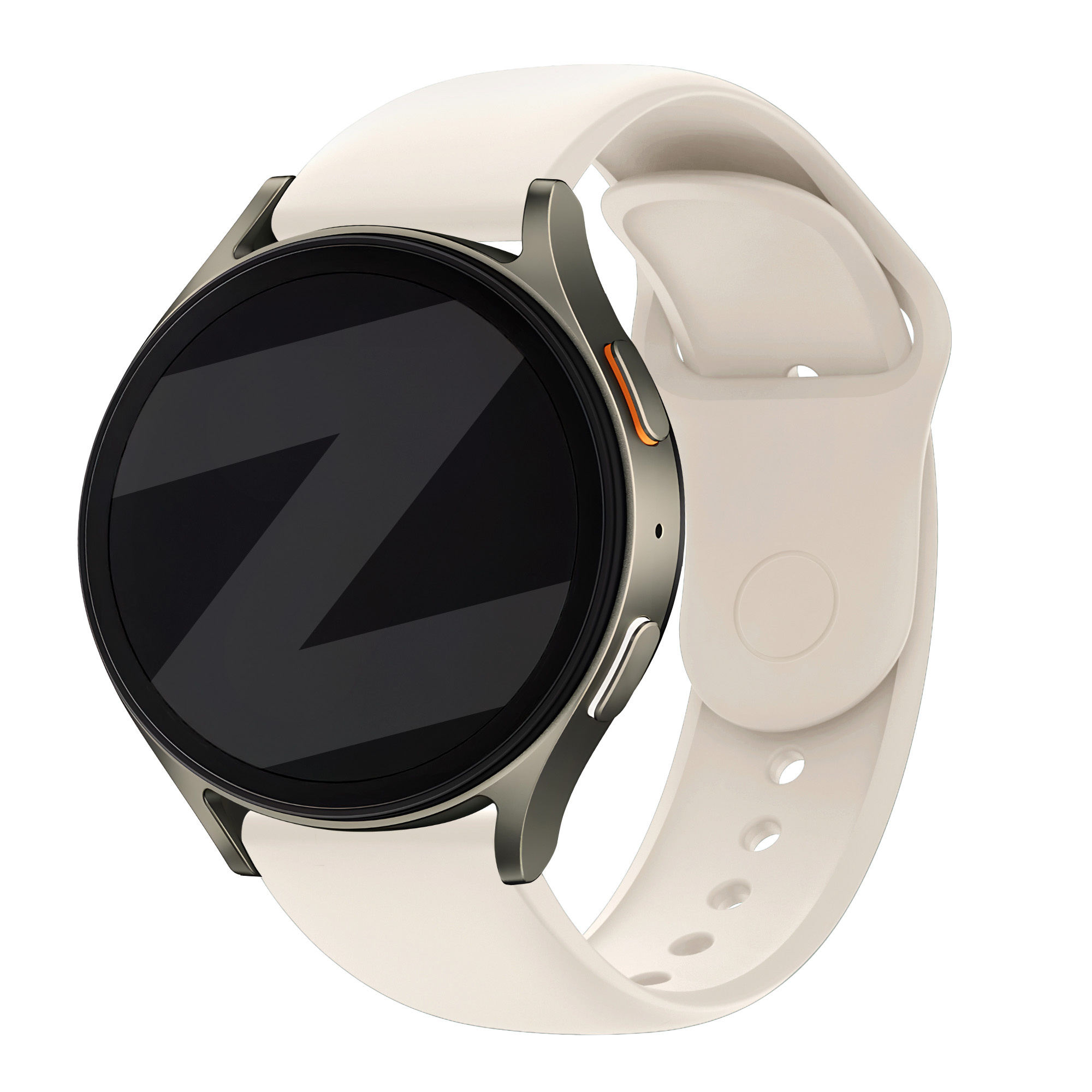 Bandz Samsung Galaxy Watch 7 - 44mm sport band 'Easy fit' (sterrenlicht light)