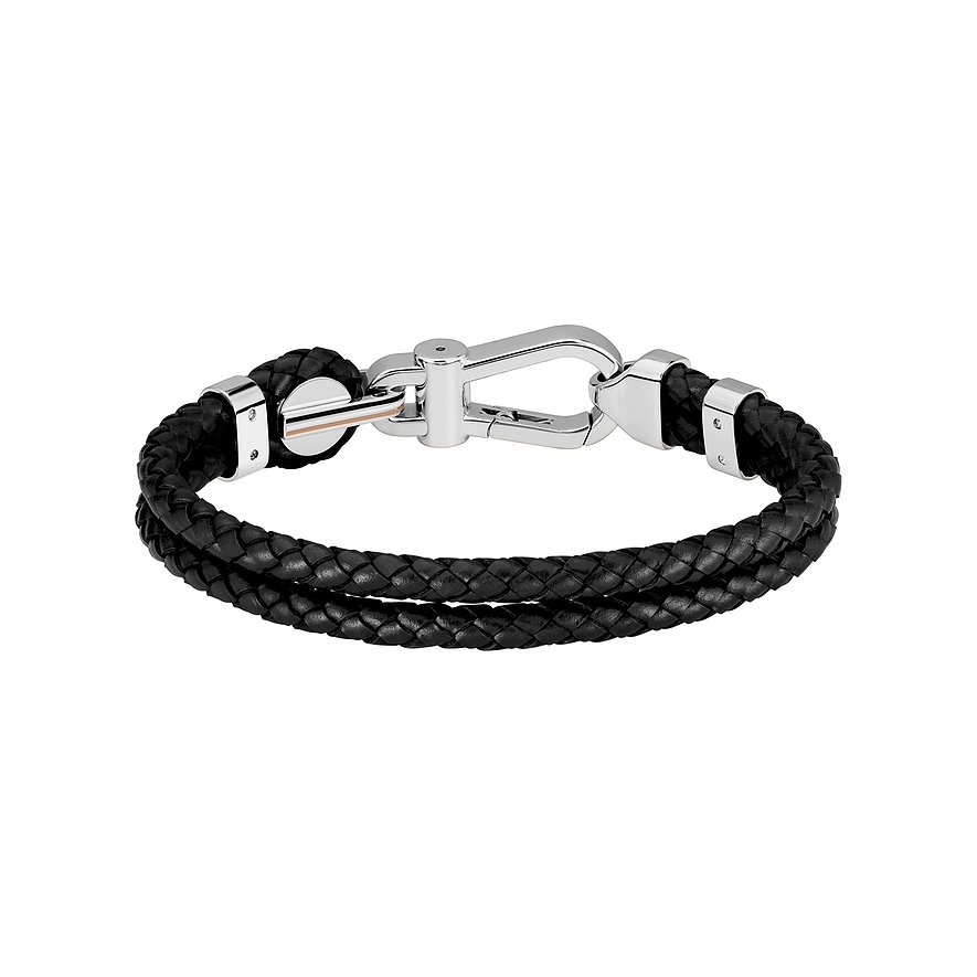 Boss Leren armband ARES PRIME, 1580699M, 1580700M