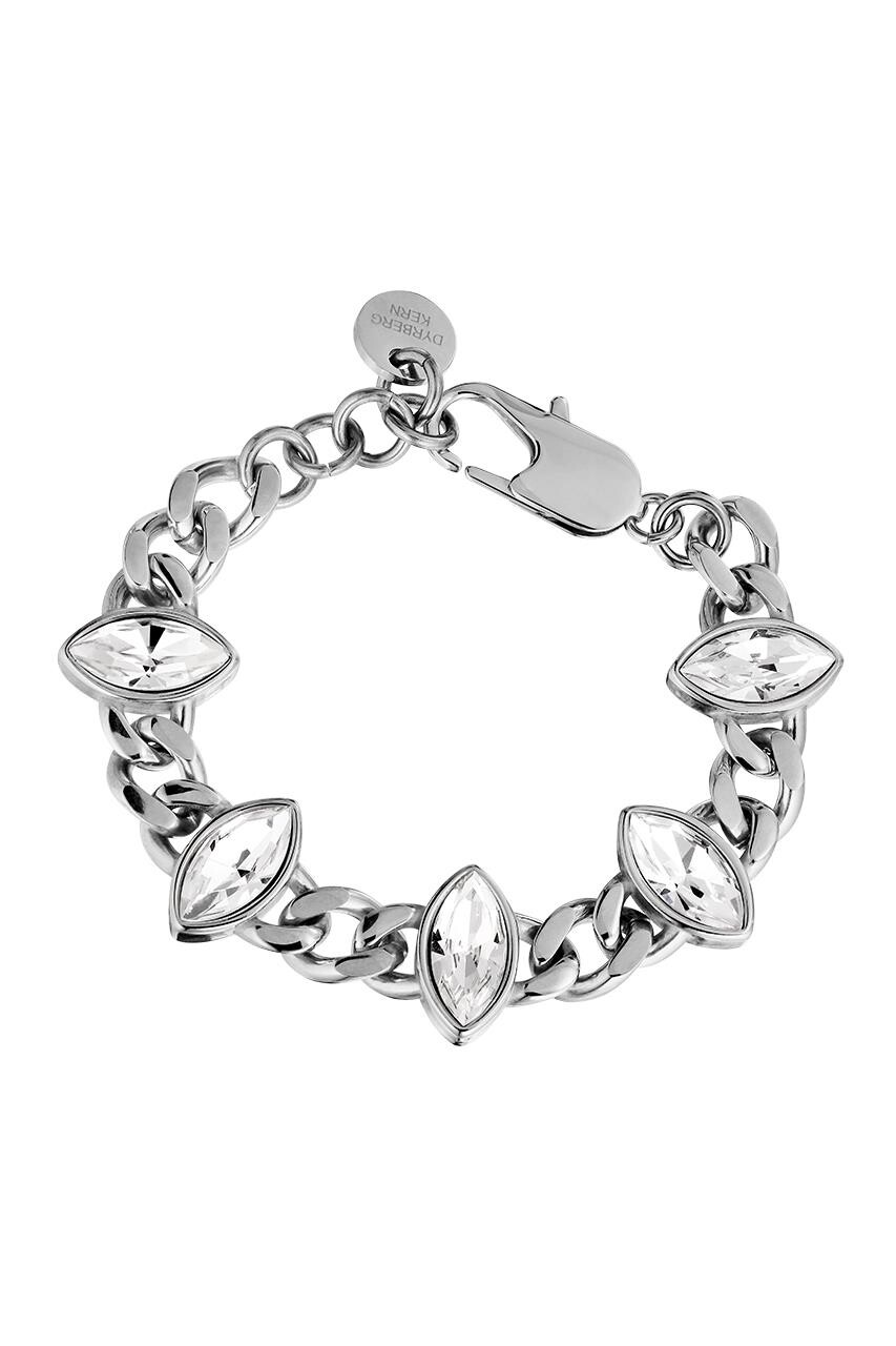 Dyrberg Kern Dyrberg/Kern Zelko Bracelet, Color: Silver/Crystal, Onesize, Women