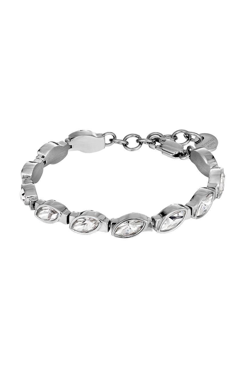 Dyrberg Kern Dyrberg/Kern Celtis Bracelet, Color: Silver/Crystal, Onesize, Women