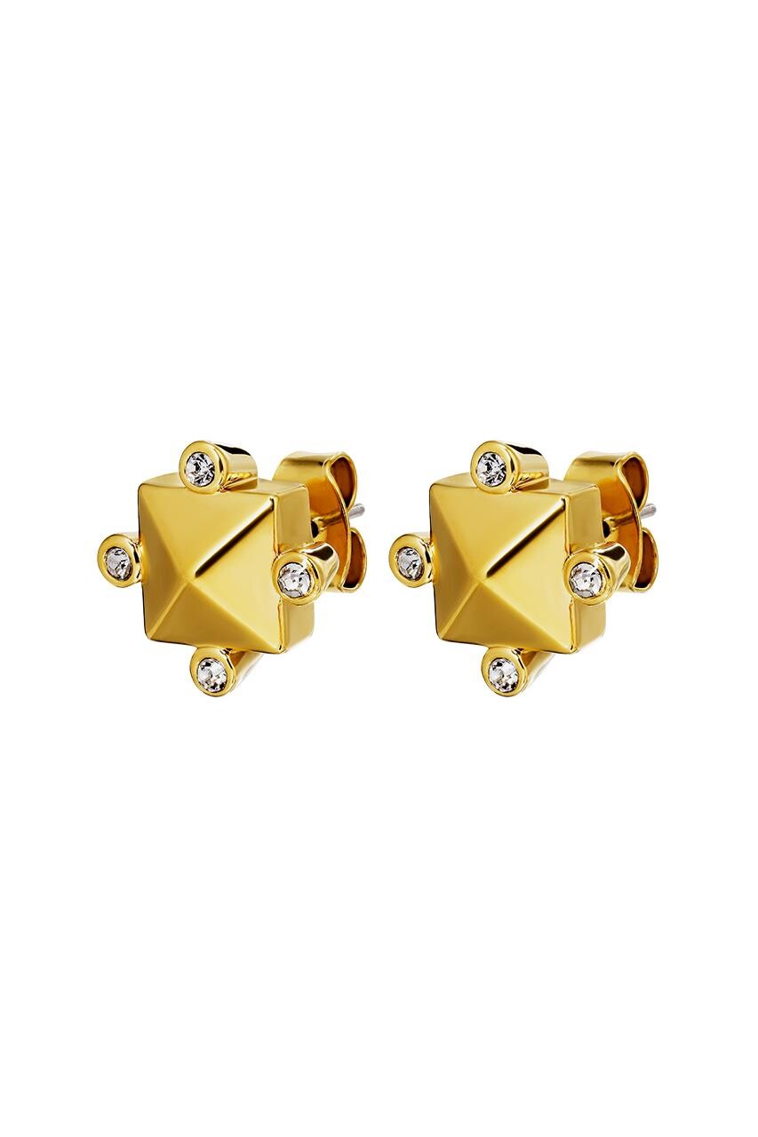 Dyrberg Kern Dyrberg/Kern Chira Earring, Color: Gold/Crystal, Onesize, Women