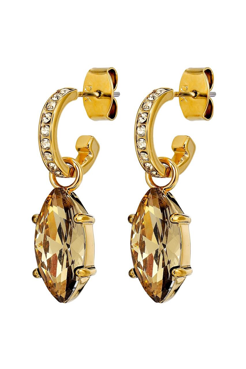 Dyrberg Kern Dyrberg/Kern Junipe Earring, Color: Golden, Onesize, Women