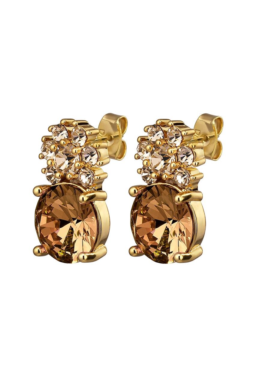 Dyrberg Kern Dyrberg/Kern Beckia Earring, Color: Golden, Onesize, Women