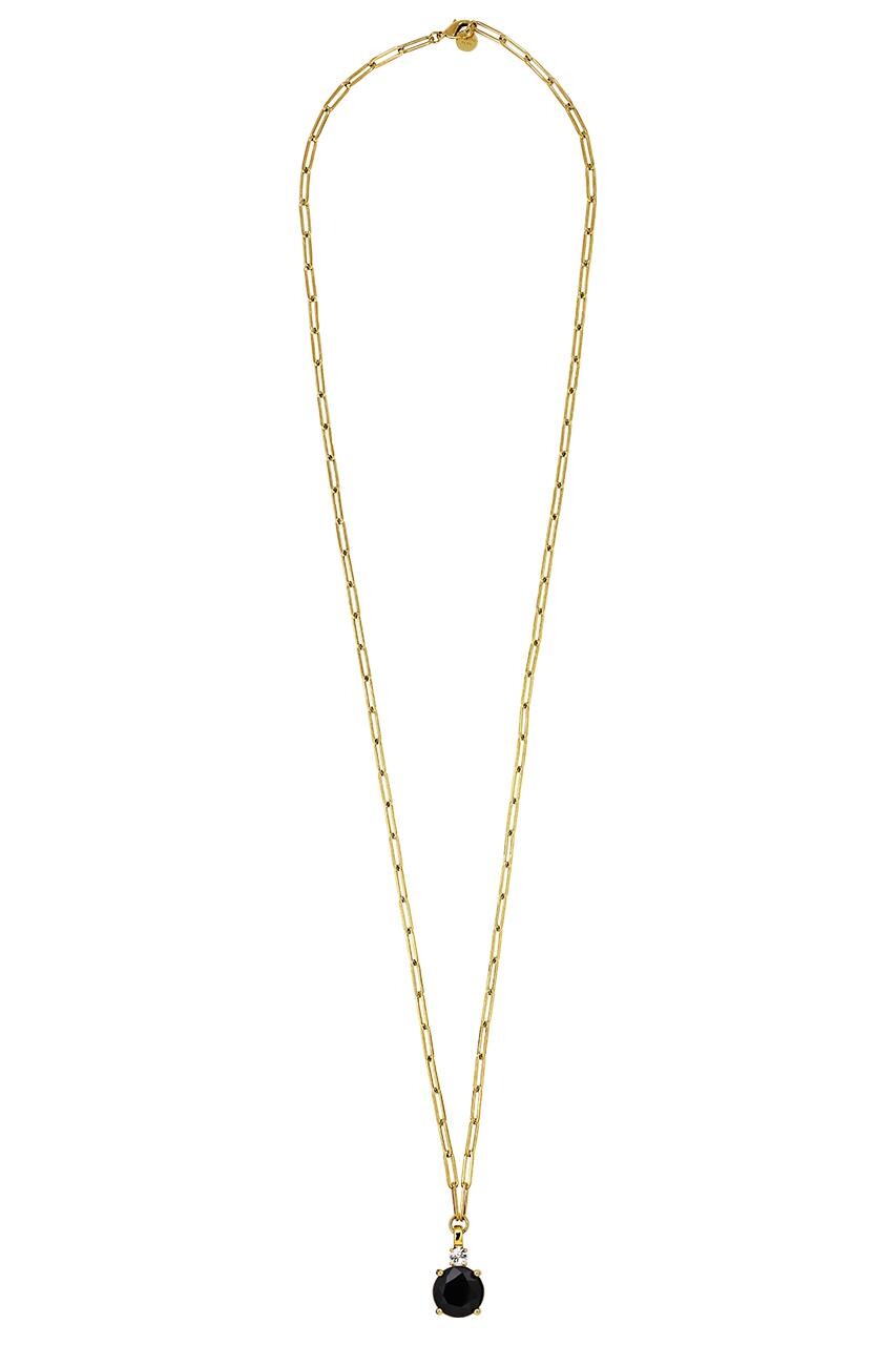 Dyrberg Kern Dyrberg/Kern Glory Necklace, Color: Gold/Black, Onesize, Women