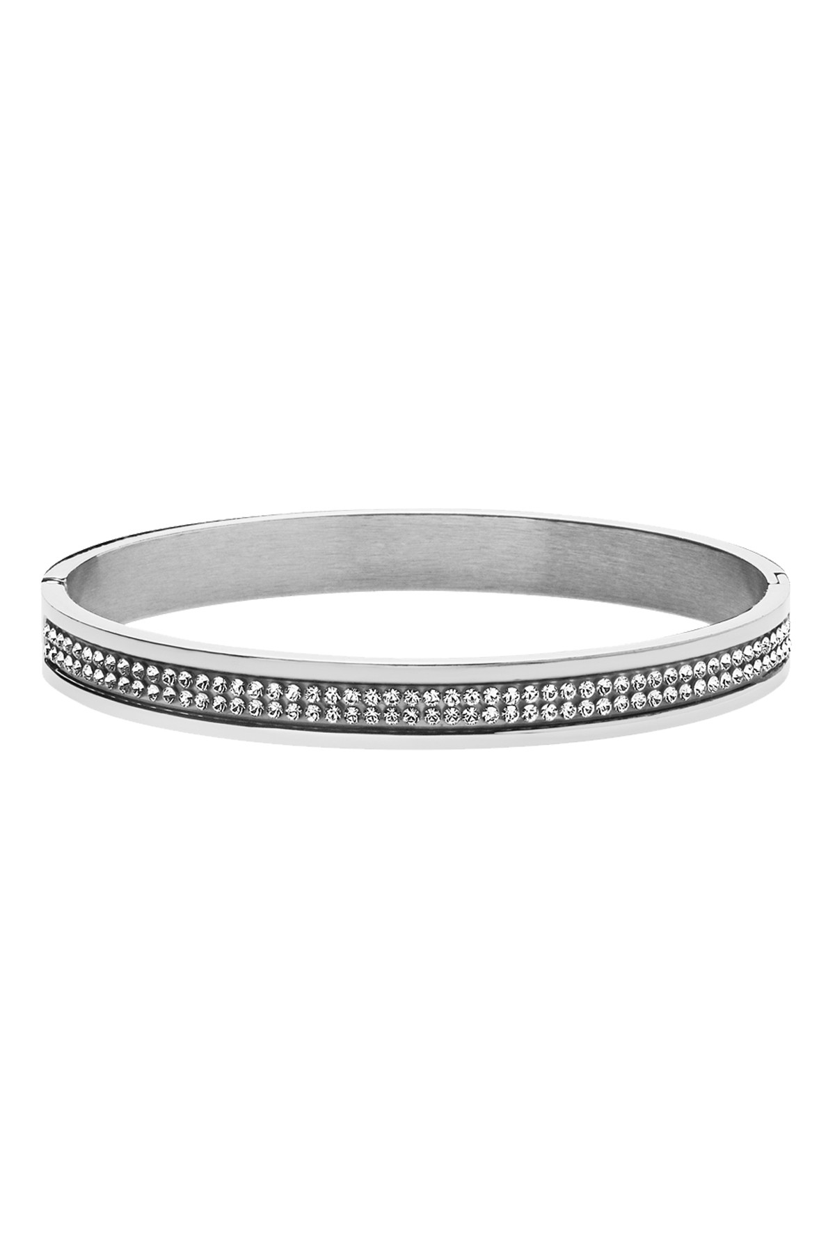 Dyrberg Kern Dyrberg/Kern Lorbel Bracelet, Color: Silver/Crystal, Ii, Women