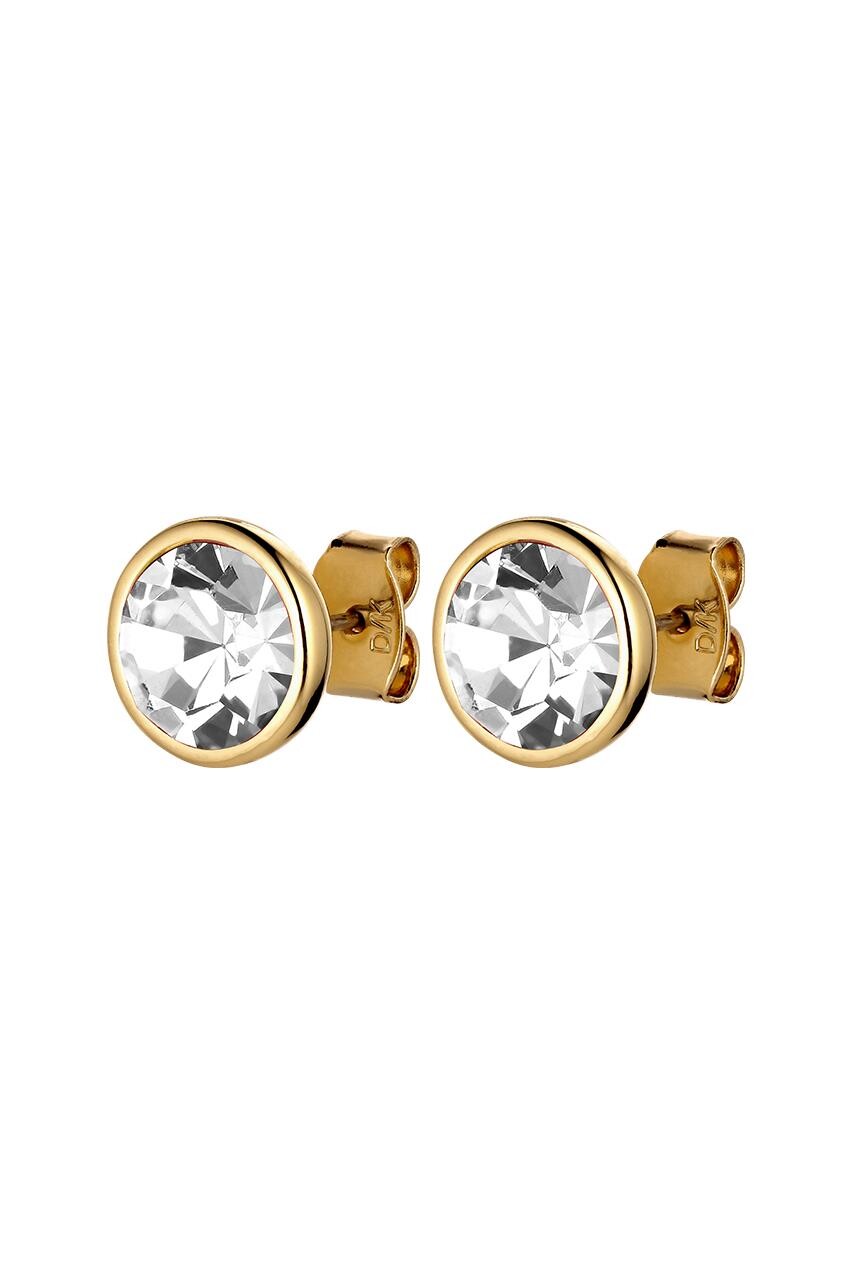 Dyrberg Kern Dyrberg/Kern Dia Earring, Color: Gold/Crystal, Onesize, Women