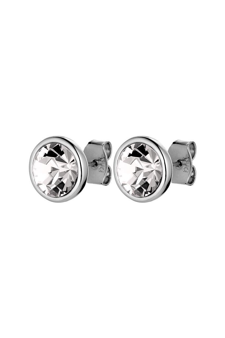 Dyrberg Kern Dyrberg/Kern Dia Earring, Color: Silver/Crystal, Onesize, Women